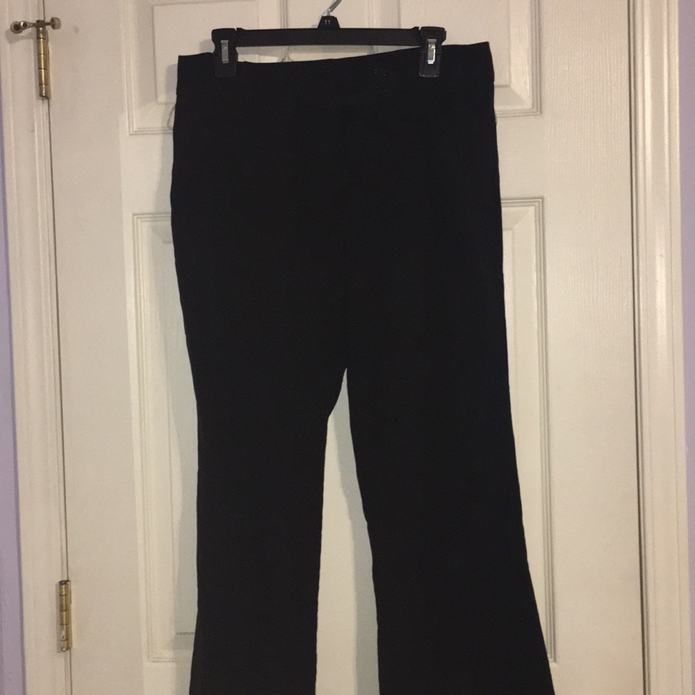 Black Dress Pants WITH FRONT POCKETS!